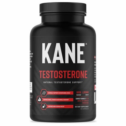 Power of KANE Natural Testosterone Booster Tongkat Ali KSM-66 Testofen Horny Goat