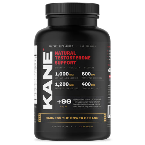 Bottle of Kane Natural Testosterone Support