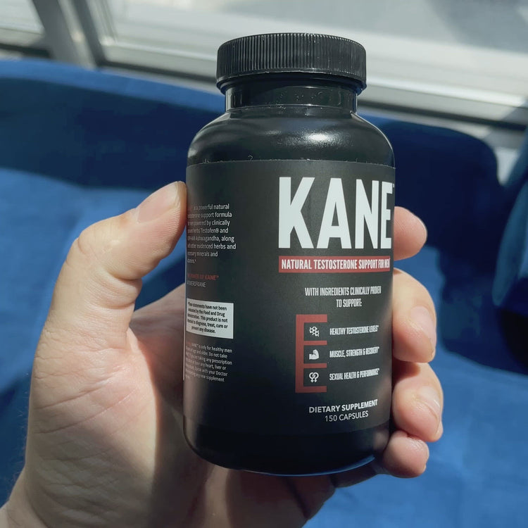 Power of KANE Natural Testosterone Booster Tongkat Ali KSM-66 Testofen Horny Goat